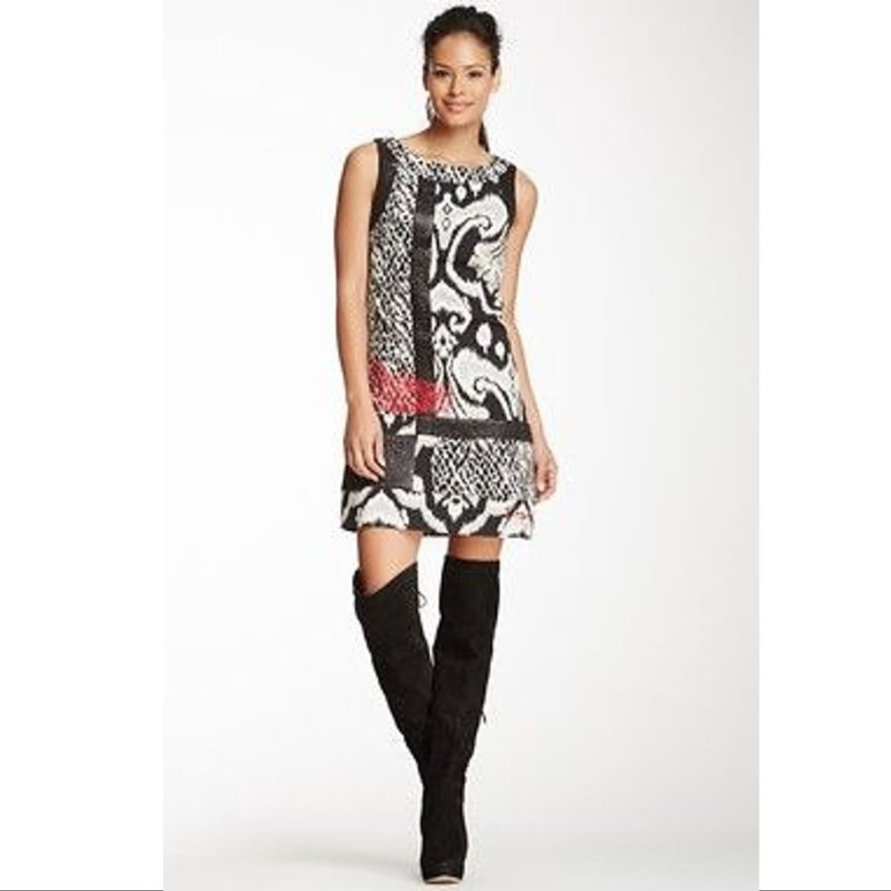 Desigual Mixed Print Sheath Dress